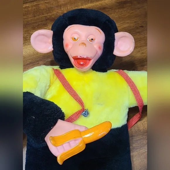 Vintage 50s Mr bim zippy rubber face monkey - Picture 1 of 9